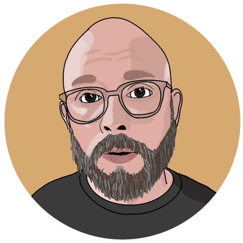 Cartoon image of josemonkey's face