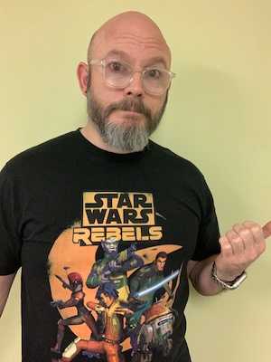 josemonkey wearing a cool t-shirt