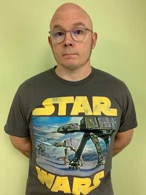 josemonkey wearing a cool t-shirt